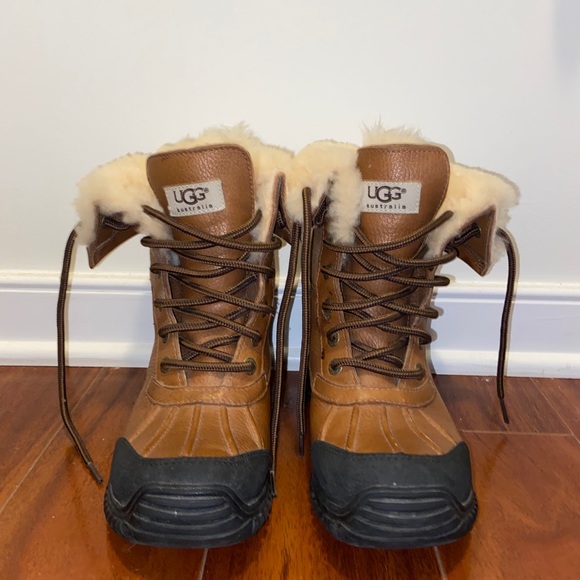 UGG Shoes - UGG WOMEN'S ADIRONDACK III SNOW, CHESTNUT, SIZE 6